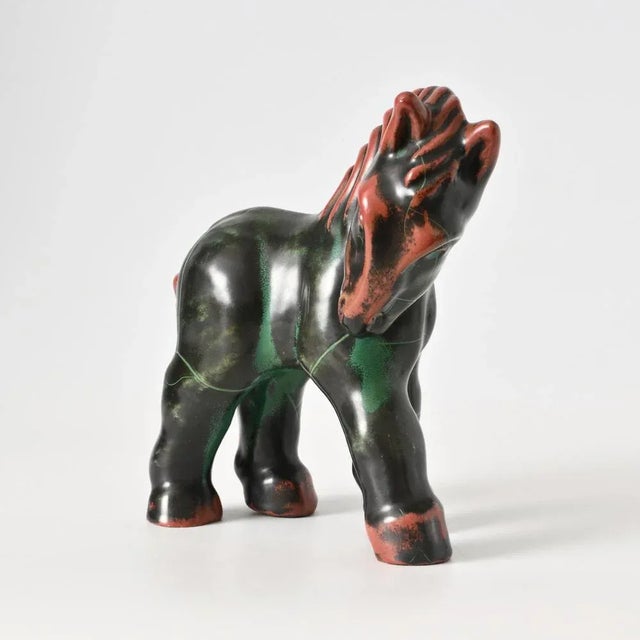 Art Deco Horse Figurine attributed to Paul Dresler for Grootenburg, 1930s, in Very Good conditions. Designed 1920 to 1949...