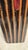 19thC Mid-Century Modern Italian "Tessuto" Slender Ribbed Stoneware Vase — 19" For Sale - Image 10 of 12