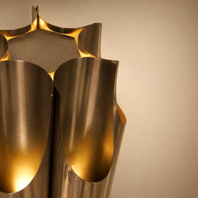 Large Model 2393 Orgue Lamps by Maison Charles, France, 1970, Set of 2 For Sale - Image 9 of 11