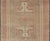 Tribal Vintage Turkish Oushak Rug With Geometric Design in Soft Red, and Light Green 2'6"x3'10" For Sale - Image 3 of 9