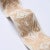 Contemporary SAMPLE - Schumacher Metamorphosis Tape In Ivory & Gold For Sale - Image 3 of 3