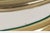 Metal Mid Century Modern Brass Glass Swivel Coffee Table in the Style of Milo Baughman For Sale - Image 7 of 11