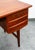 Mid Century Danish Modern Desk Executive Teak 6 Drawer Bookshelf Floating Shelf For Sale - Image 12 of 12