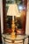 Neoclassical Late 20th Century Modern 22k Gold Leaf Table Lamp For Sale - Image 3 of 3