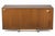 Henredon Campaign-Style Queen Headboard With Built-in Storage – Oak & Brass– Mid-Century Modern For Sale - Image 12 of 12