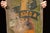 Antique Nu-Grape Embossed Painted Tin Advertising Sign For Sale - Image 4 of 8