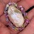 Sapphire Pearl Necklace 14k White Gold 5 TCW Certified For Sale - Image 11 of 12