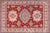 Beige Southwestern Kazak Red/Beige Wool Rug - 8'1''x9'8'' For Sale - Image 8 of 10