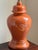 Mid-20th Century Burnt Orange Ceramic Ginger Jar Table Lamp For Sale - Image 9 of 11