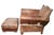 Rustic Old Hickory Hide and Leather Club Chair and Ottoman For Sale - Image 16 of 16