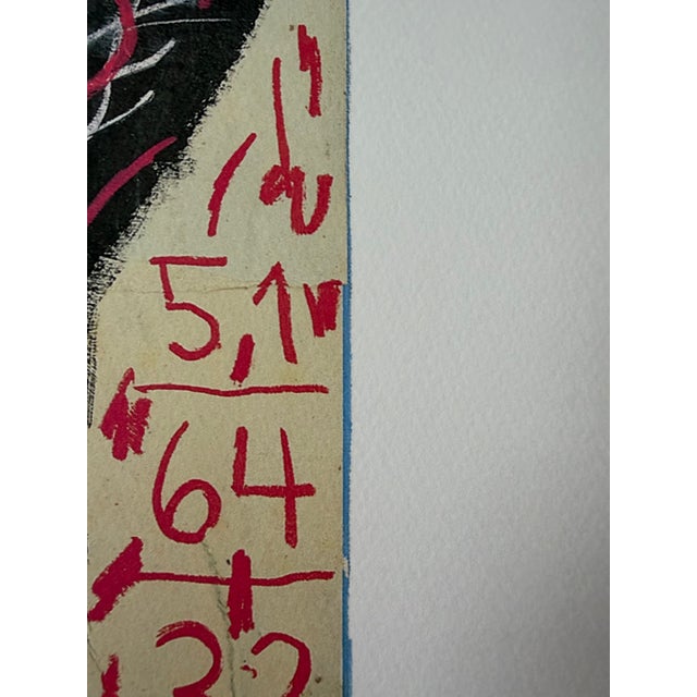 Early 21st Century Jean Michel Basquiat, The Italian Version of Popey Has No Pork in His Diet, Print For Sale - Image 5 of 9