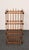 Folk Art Whimsy Stick and Ball Spindle Shelf / Etagere For Sale - Image 9 of 14