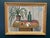 Åke Winnberg, Potted Plant and Green Bottle, 1946, Oil on Canvas, Framed For Sale - Image 12 of 16