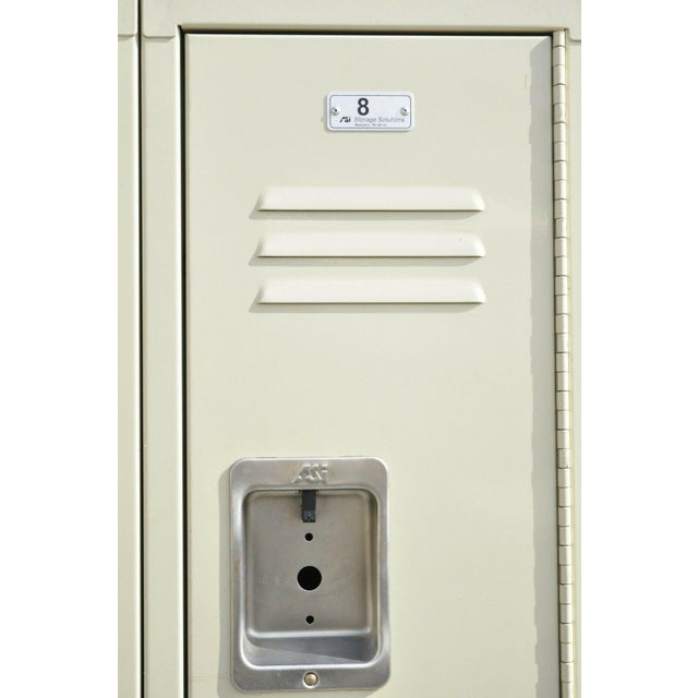 Asi Storage Solutions 5 Section 3 Wide Slope Top Gym School Locker (B ...