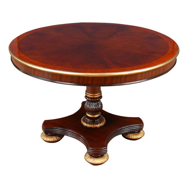 Vintage Councill Table Base With New Niagara Top For Sale