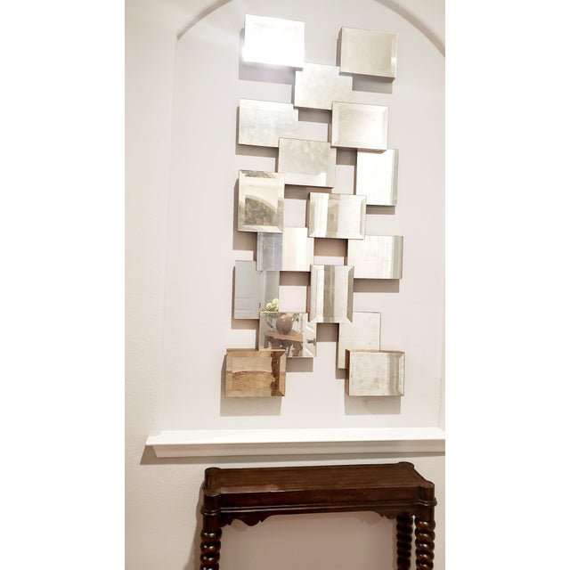 Presenting a striking, multi-dimensional wall sculpture by luxury home furnishings maker John-Richard. Originally...