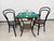 Art Nouveau Bentwood Card Table Model No. 8 from Gebrüder Thonet, 1920s For Sale - Image 3 of 12