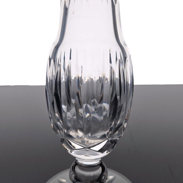 Waterford Crystal Footed Bud Vase Vases & Urns Collection 9.25" For Sale - Image 9 of 17