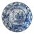Antique Early 19th Century English Staffordshire Pearlware Blue & White Transferware Serving Dish With Deer in a Parkland For Sale