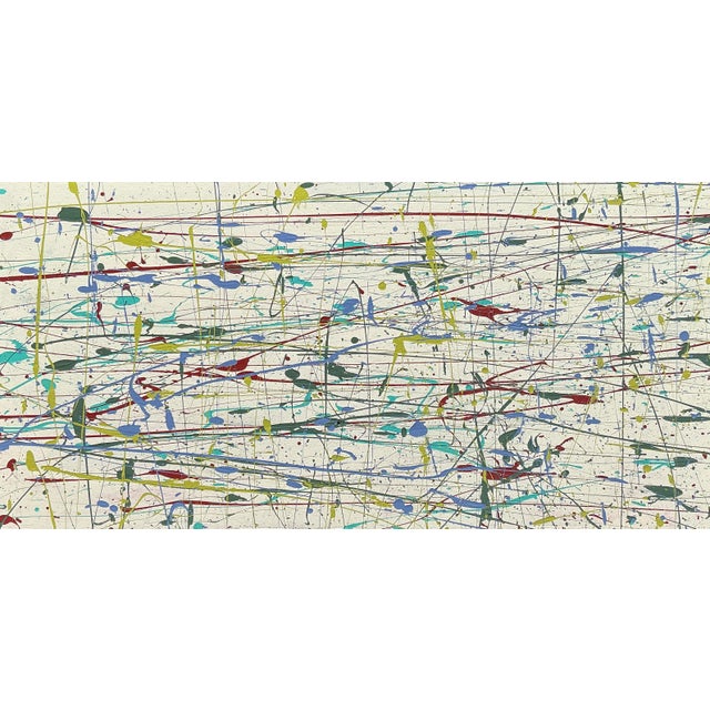 2020s From the "Galactic Series" Original Abstract Painting on Stretched Canvas For Sale - Image 5 of 9