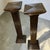Mid-Century Modern 1960s Boho Chic Pencil Reed Pedestal Column Attributed to Gabriella Crespi - A Pair For Sale - Image 3 of 14