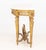Wood Northern Italian Quartz Top Giltwood Console Table For Sale - Image 7 of 8