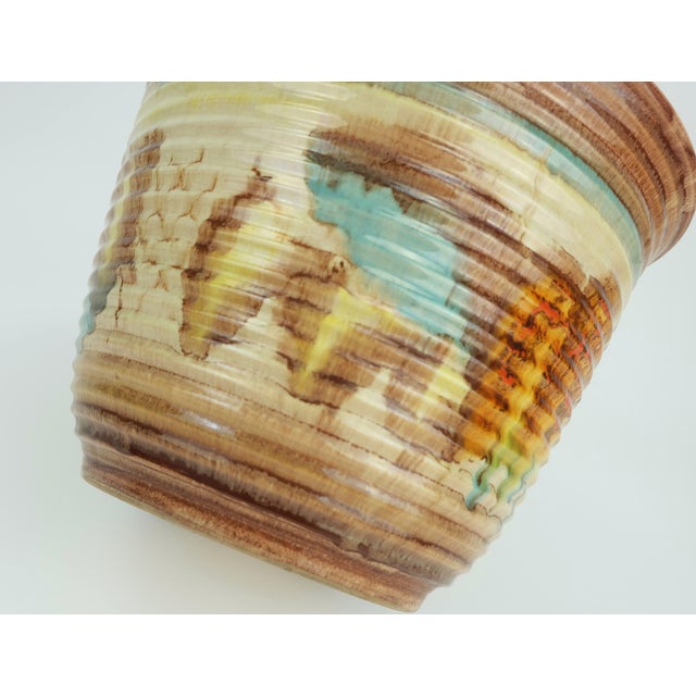 Ceramic Large Art Deco Planter Model 130/26 from Dümler & Breiden For Sale - Image 7 of 11