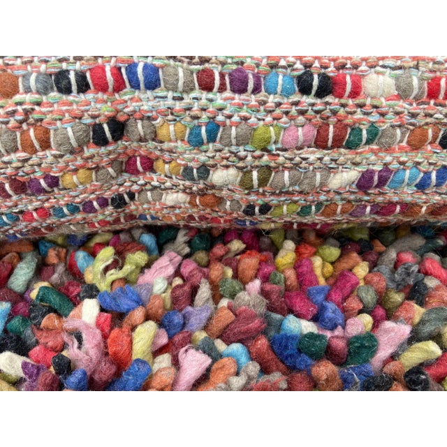 Vintage Modern Confetti Wool Shag Rug | by Chandra For Sale In Tampa - Image 6 of 12