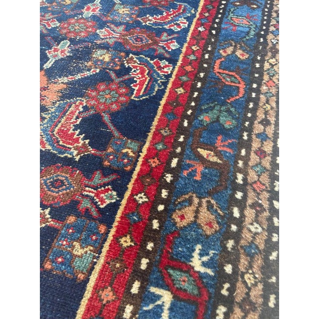 Persian Antique Runner Long & Narrow Over-sized Rug 2.11 x 16.8 For Sale - Image 3 of 15