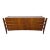 Mid-Century Swedish Modern William Hinn Sculptural Walnut Dresser For Sale