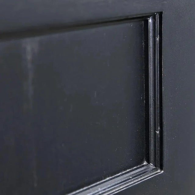 NOIR Hampton Tall Boy, Hand Rubbed Black For Sale - Image 9 of 10