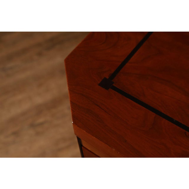 Brown Stickley 21st Century Collection Pair of Cherry Chests For Sale - Image 8 of 18