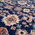 Navy Blue Persian Mahal Hand-Knotted Wool Rug - 8' X 9'11" For Sale - Image 11 of 17