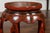 Chinese Ming Dynasty Style 1920s Red and Black Lacquered Drum Stool or Table For Sale - Image 12 of 12