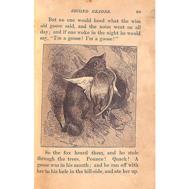 Late 19th Century "Second Reader" Book 1879 Harris, William T. For Sale - Image 5 of 11