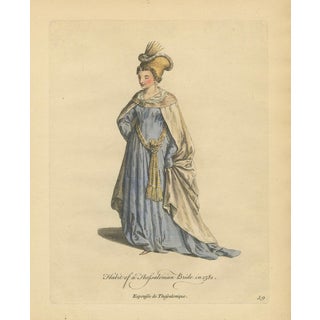 Jefferys, Thessalonian Bride Costume, Engraving, 1749 For Sale