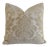 French Country Beautiful Designer Italian Botanical Floral Velvet Feather/Down Pillow For Sale - Image 3 of 8