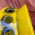 Vintage Yellow Ceramic Pendant Light, 1970s For Sale - Image 13 of 17