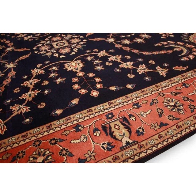 Middle Eastern Hand-Knotted Sarough Rug For Sale - Image 10 of 11