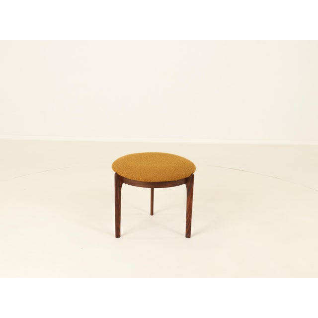 1960s Vintage Danish Stool in Rosewood, 1960s For Sale - Image 5 of 18