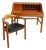 Pine Desk and Chair by Andreas Hansen for Hadsten Träindustri, 1970s, Set of 2 For Sale