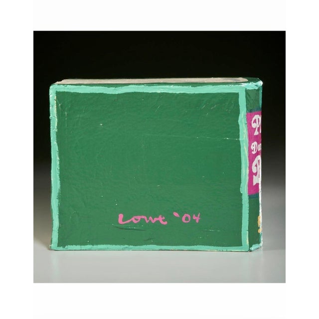 2000 - 2009 Jean Lowe, Book Sculpture Paper Mache Enamel Painting Jean Lowe Please Don't Eat Daisy For Sale - Image 5 of 18