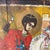 Late 19th Century Large Antique 28" Eastern Orthodox Folk Art Icon - St. George & Dragon - 2" Wood Slab For Sale - Image 5 of 12