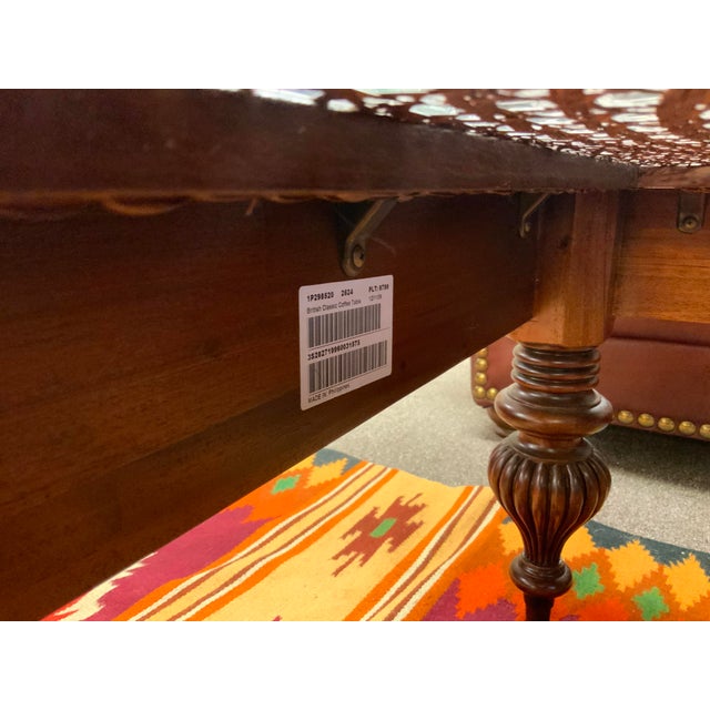 21st Century Ethan Allen Caned Top Coffee Table For Sale - Image 15 of 15