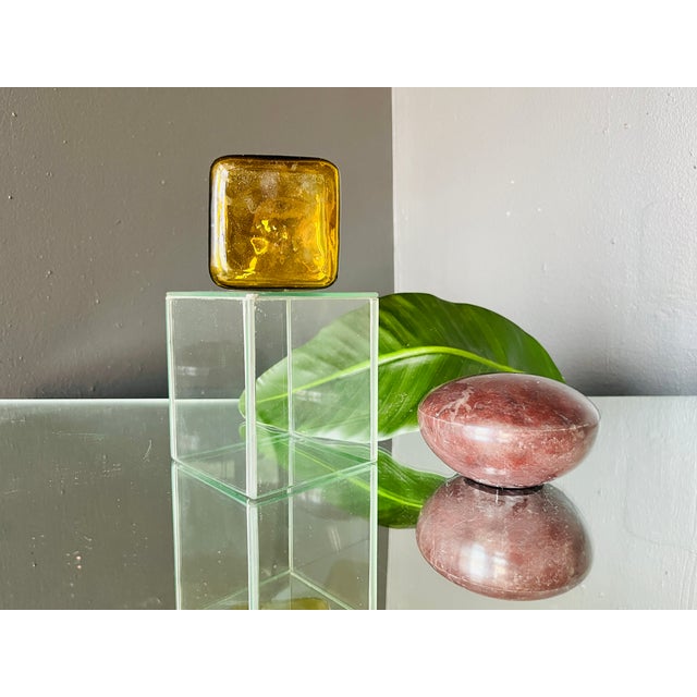 This exquisite box is crafted from striking purple jasper. Although made from red jasper, this box presents a unique...