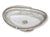 Late 19th century English silverplate basket with pierced gallery edge, engraved decoration, and a graceful swing handle....