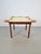 Game Table in Walnut and Leather from Valenti, Spain, 1970s For Sale - Image 4 of 18