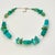 1990s Vintage Southwestern Navajo Barse Sterling, Faux Turquoise Nugget & Lucite Beaded Necklace - 16” For Sale - Image 13 of 13