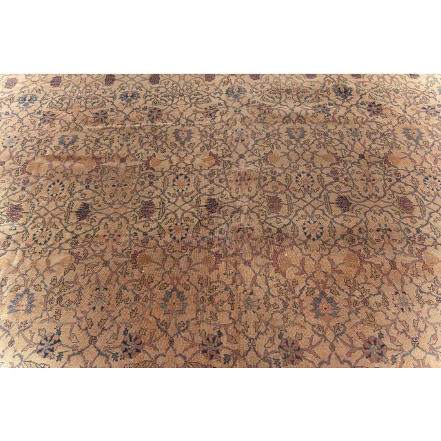 Early 20th Century Antique Turkish Sivas Rug  A Masterpiece of Ottoman Elegance For Sale - Image 5 of 8