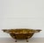 English Mid-20th Century Large Scalloped & Floral Handles Brass Centerpiece Bowl For Sale - Image 3 of 10